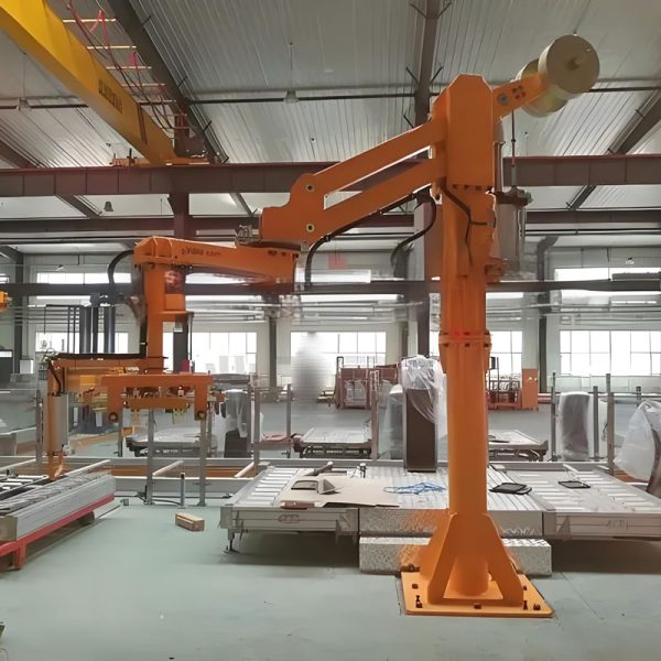 Power-assisted manipulator hard-arm handling and lifting folding arm crane
